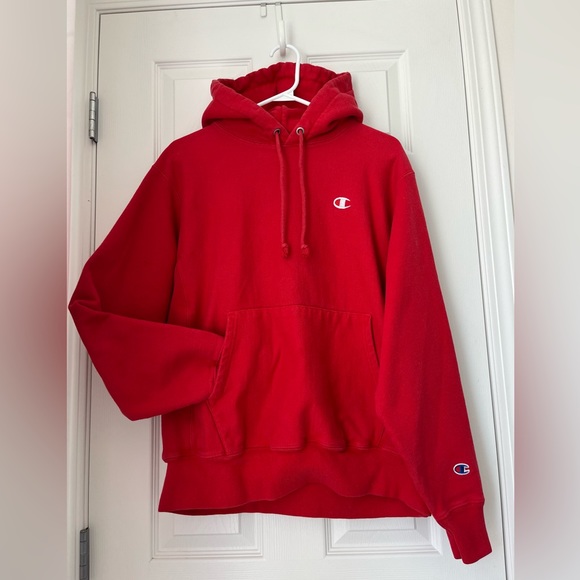 red champion hoodie - Picture 1 of 3
